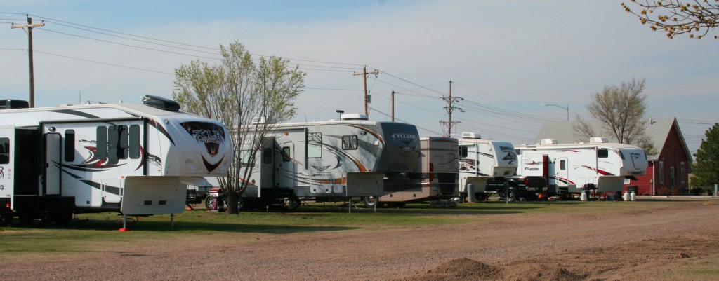 Campers at Colby’s Colby RV Park