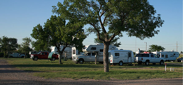 Campers at Colby’s Colby RV Park